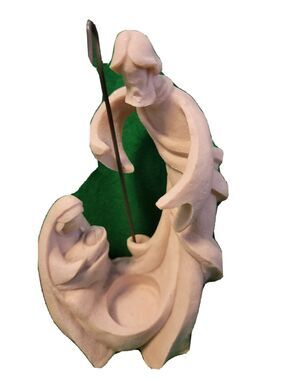 Nativity Scene - Tea Light Holder - Mary, Baby Jesus And Joseph